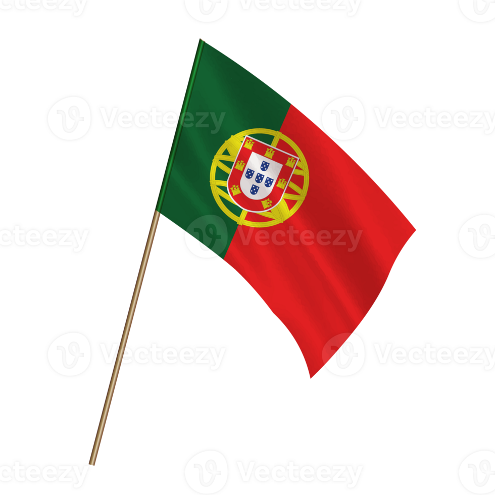 isoliert National Flagge von Portugal png