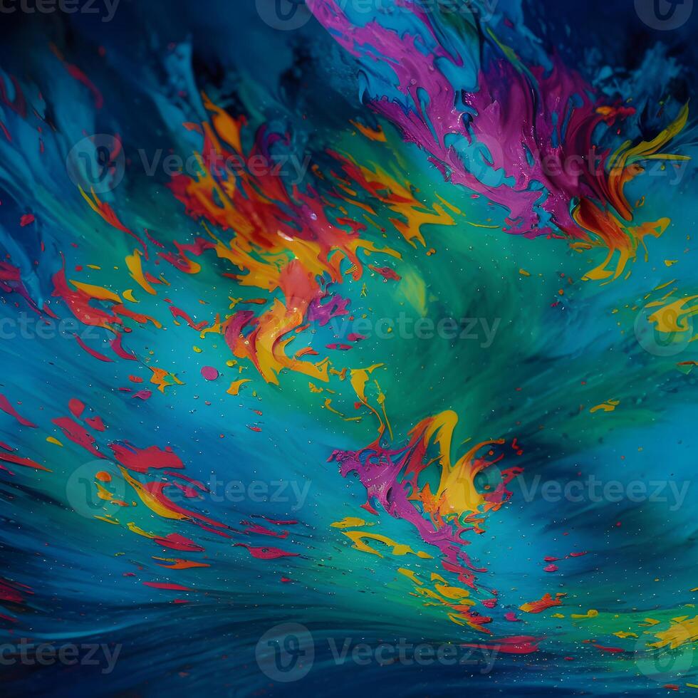 Abstract multicolor swirling background, Abstract colorful background with spiral, photo