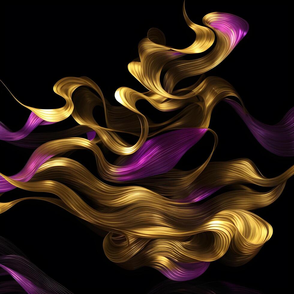 Abstract swirls wallpaper, Abstract wavy liquid background, Abstract geometric dynamic shapes of moving fluid flows background, photo