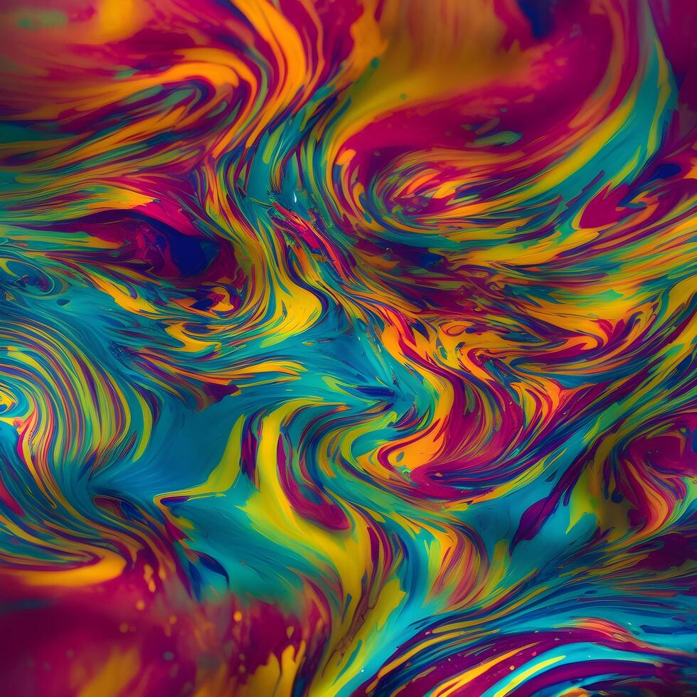 Abstract swirls wallpaper, Abstract wavy liquid background, Abstract geometric dynamic shapes of moving fluid flows background, photo