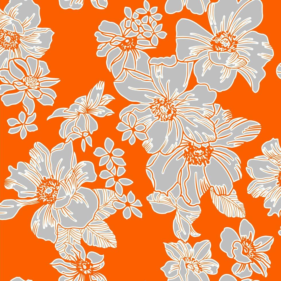 Colourful abstract pattern design vector suitable for fabric, paper wrap and other needs