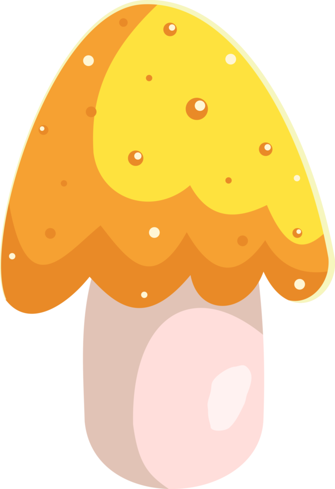 Cartoon mushroom.Forest wild mushroom 23638436 PNG