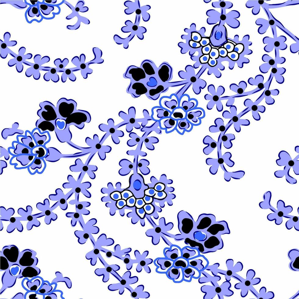 Colourful abstract pattern design vector suitable for fabric, paper wrap and other needs
