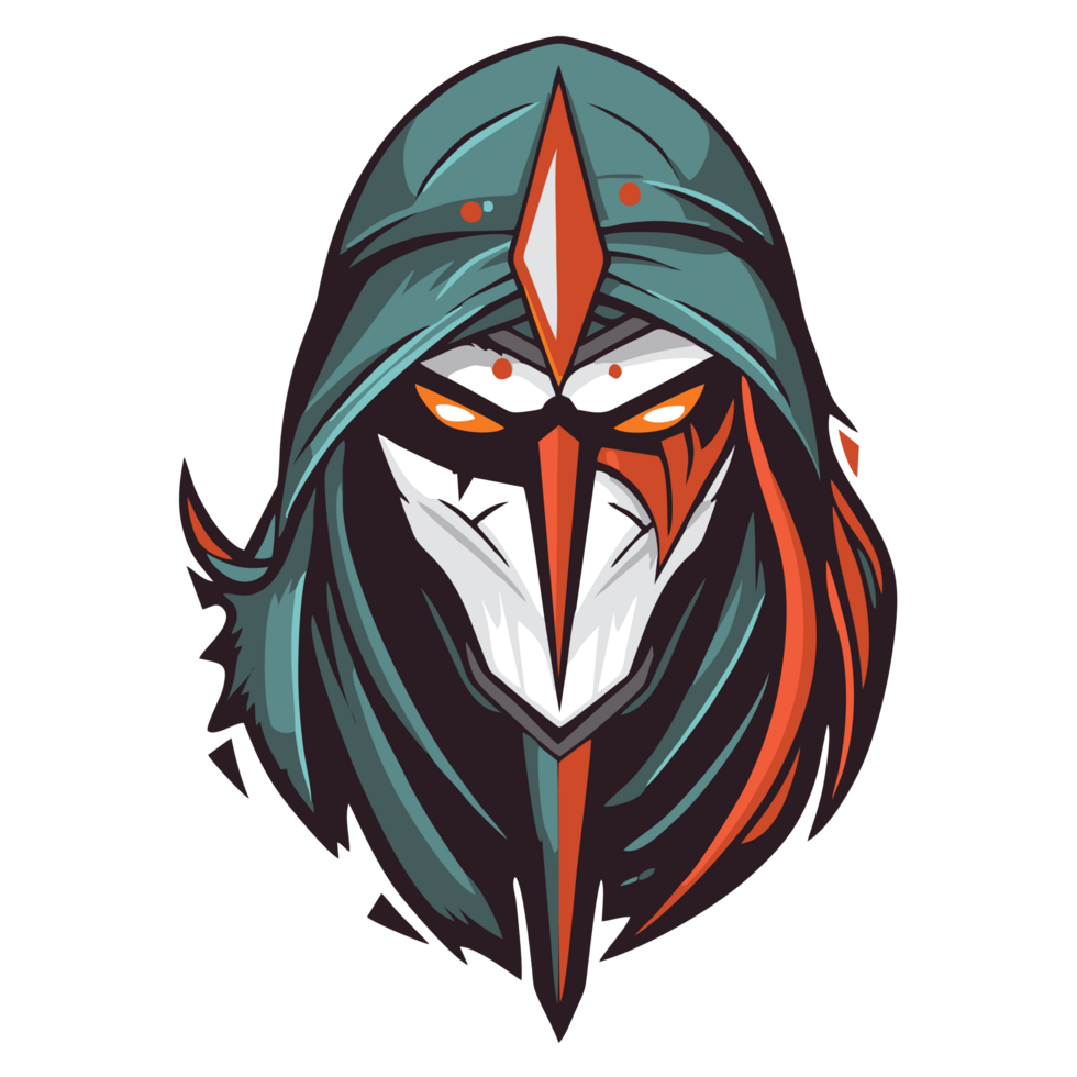 Bold warrior design for tshirt png