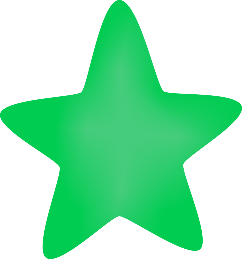star illustrations, single star png