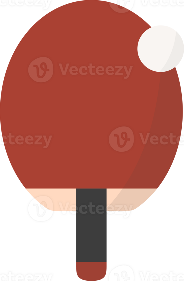 table tennis flat element, sports element. png