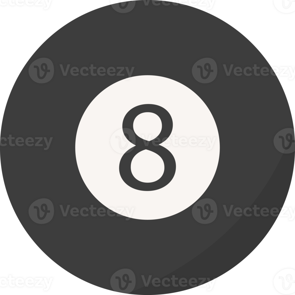 snooker flat element, sports element. png