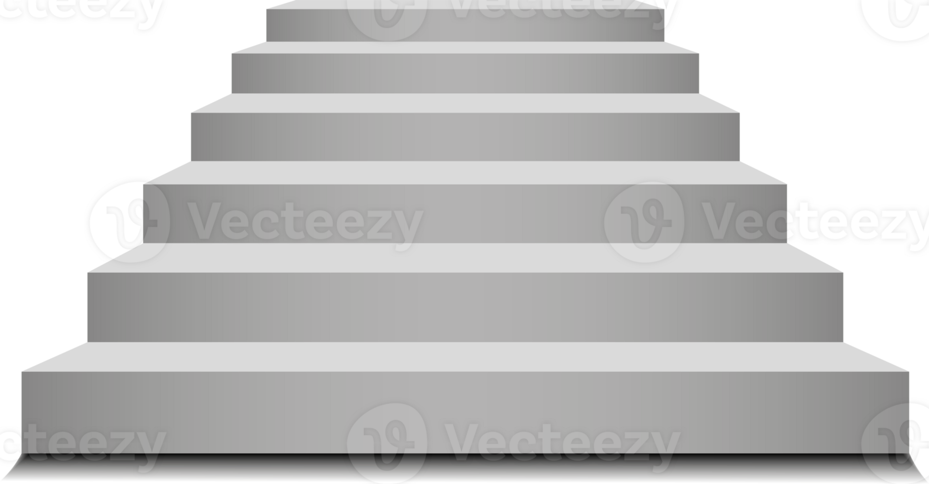 Podium isoliert auf ein transparent Hintergrund. 3d Sockel. png. png