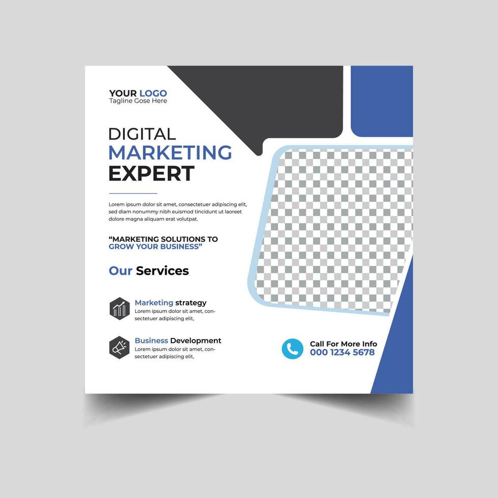 Digital Business marketing social media banner design, Set of Business Promotional web banner, Social media post, stories Ads, square flyer poster template design vector