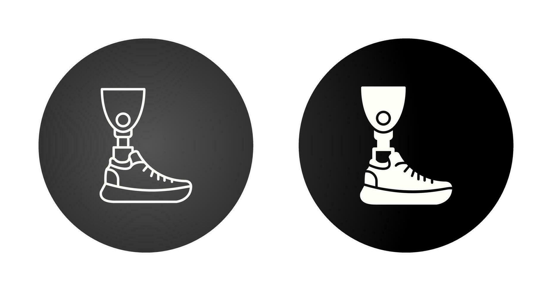 Prosthesis Vector Icon