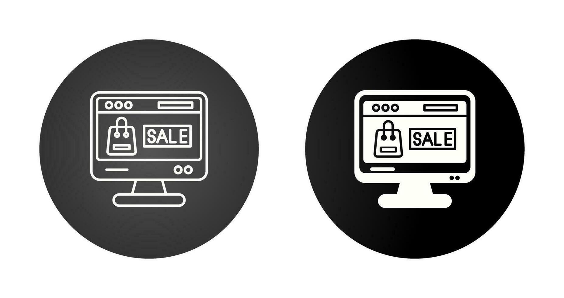 Online Sale Vector Icon