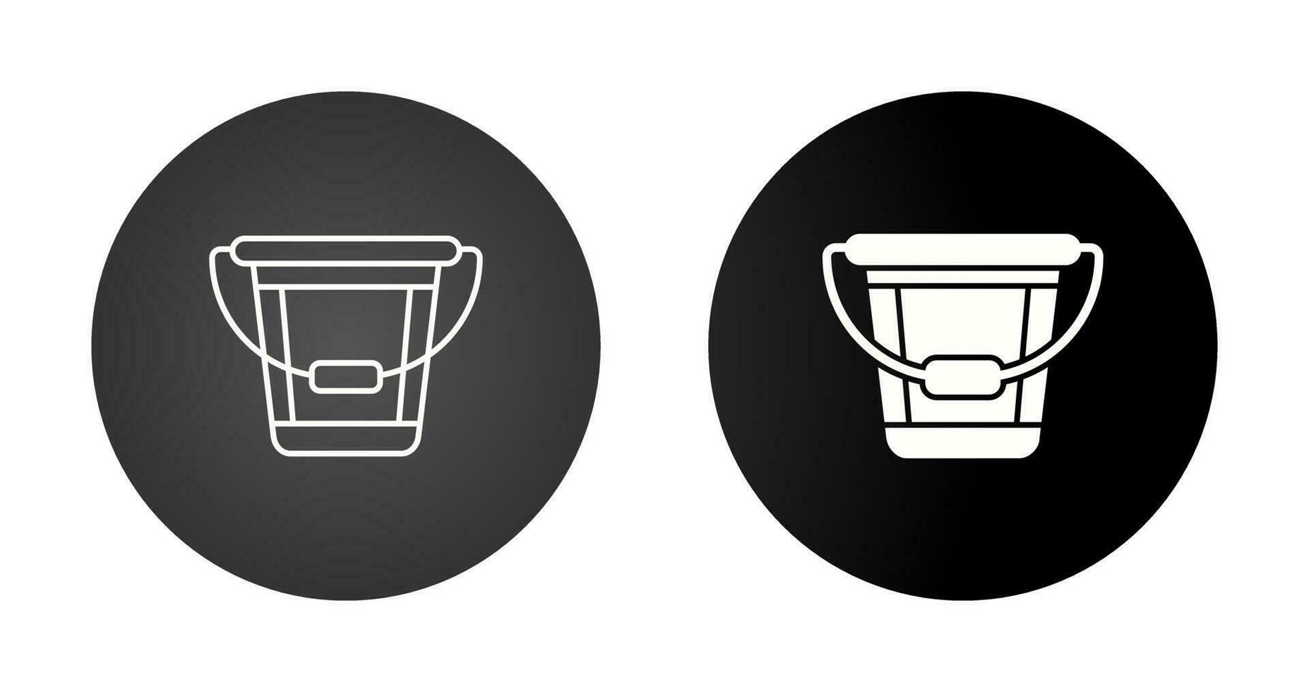 Bucket Vector Icon