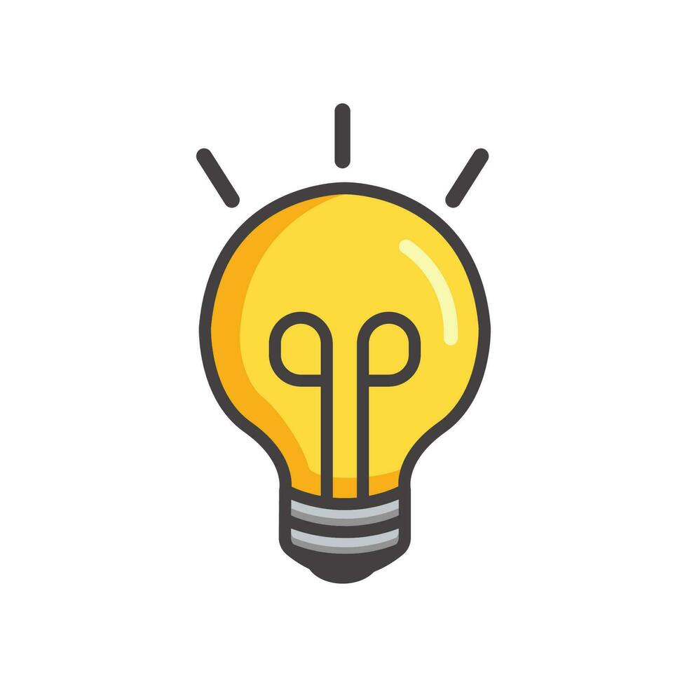 bulb icon design vector template