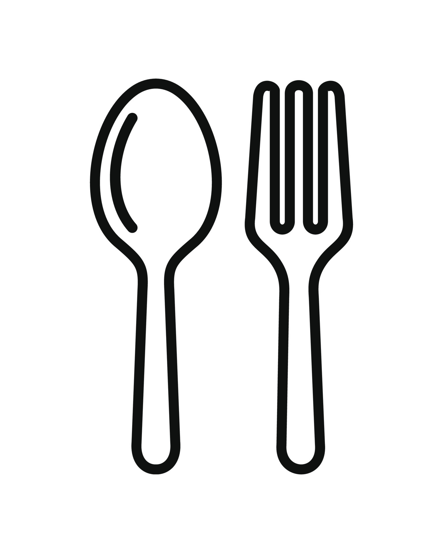 Spoon And Fork Eat Restaurant Food Icon Isolated On White Background spoon-and-fork-eat-restaurant-food-icon-isolated-on-white-background