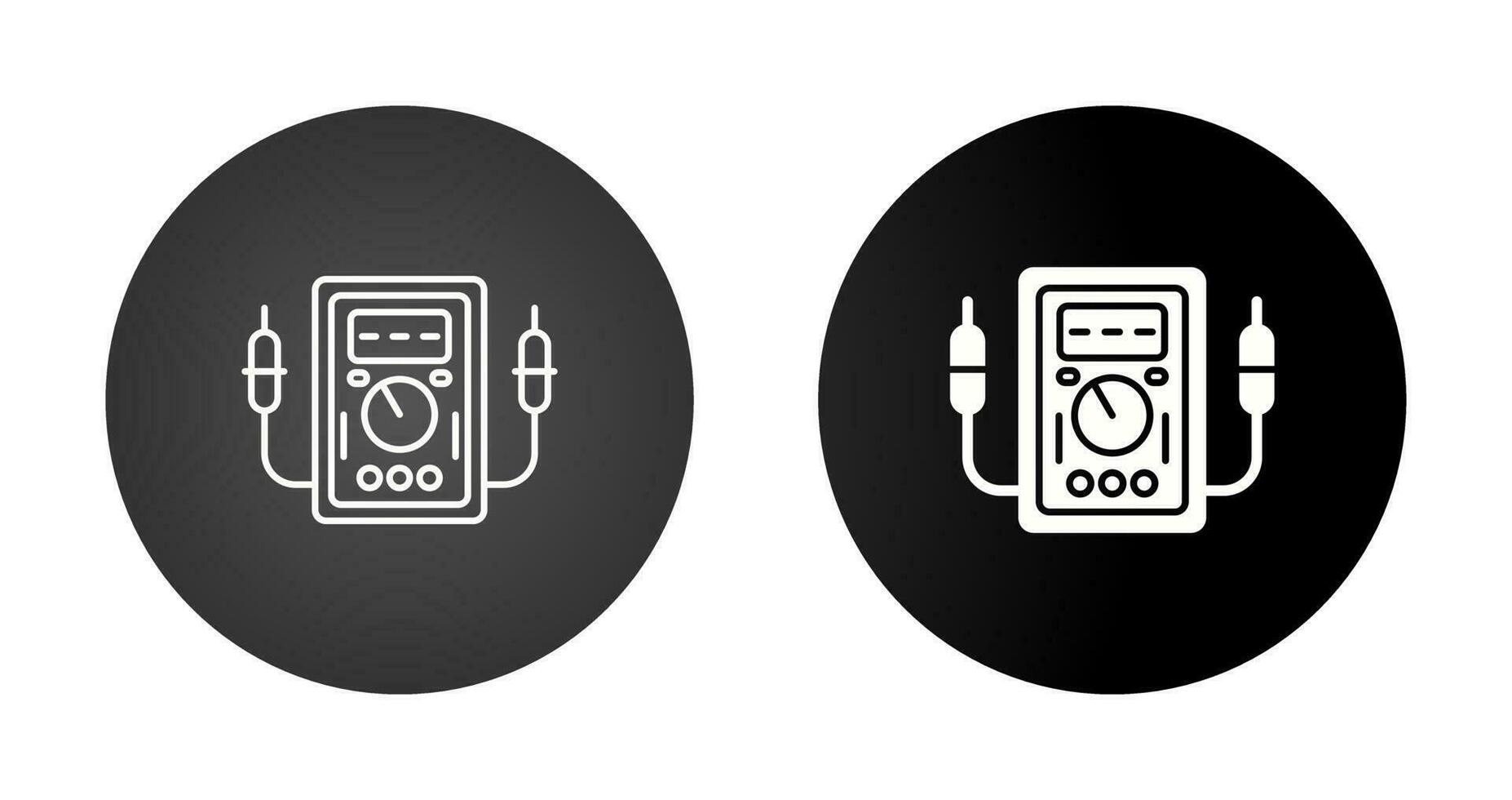 Voltmeter Vector Icon