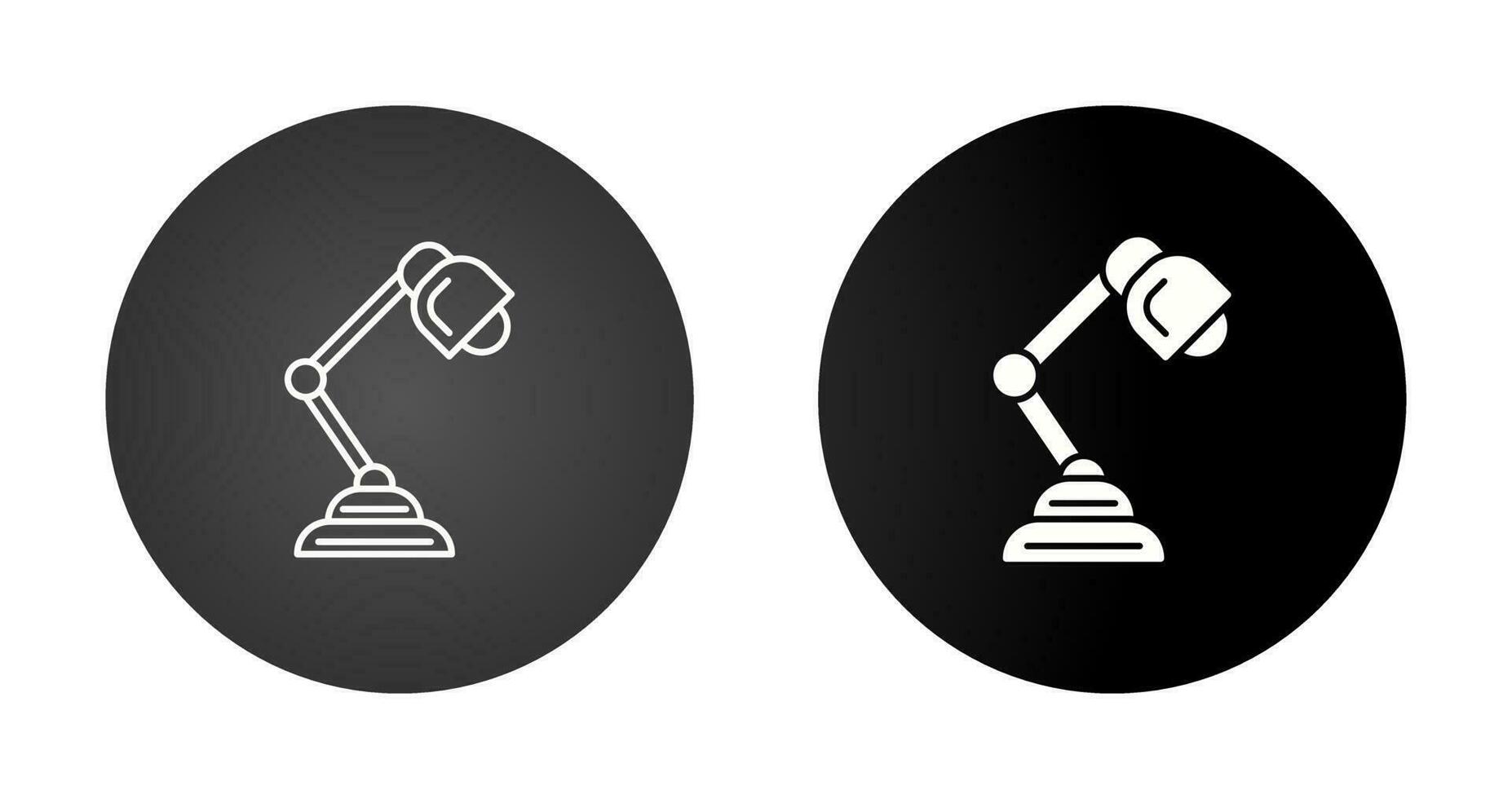 Table Lamp Vector Icon