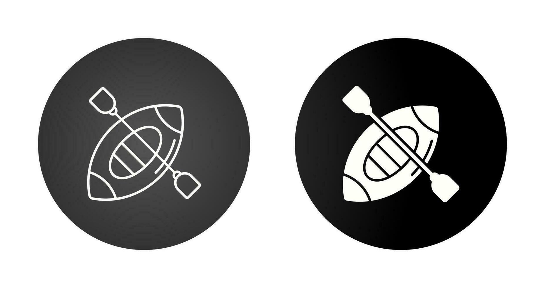 Kayak Vector Icon
