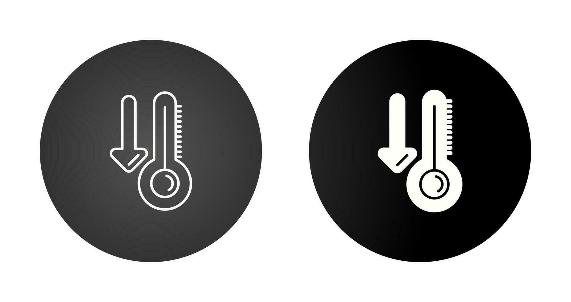 Low Temperature Vector Icon