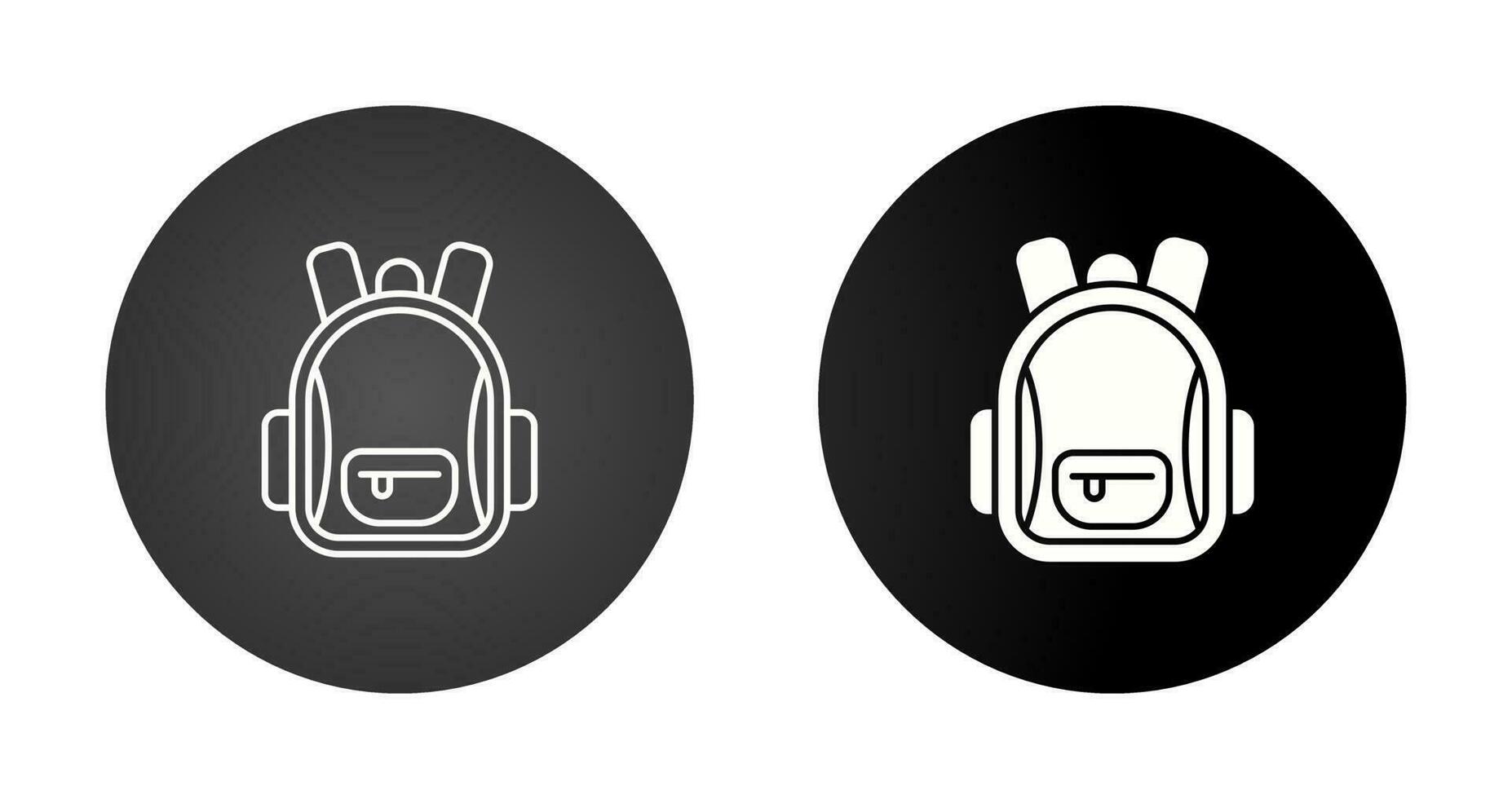 Backpack Vector Icon