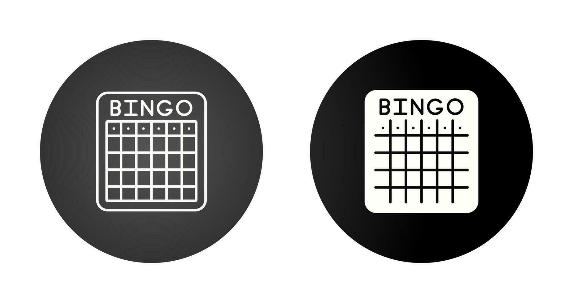 Bingo Vector Icon