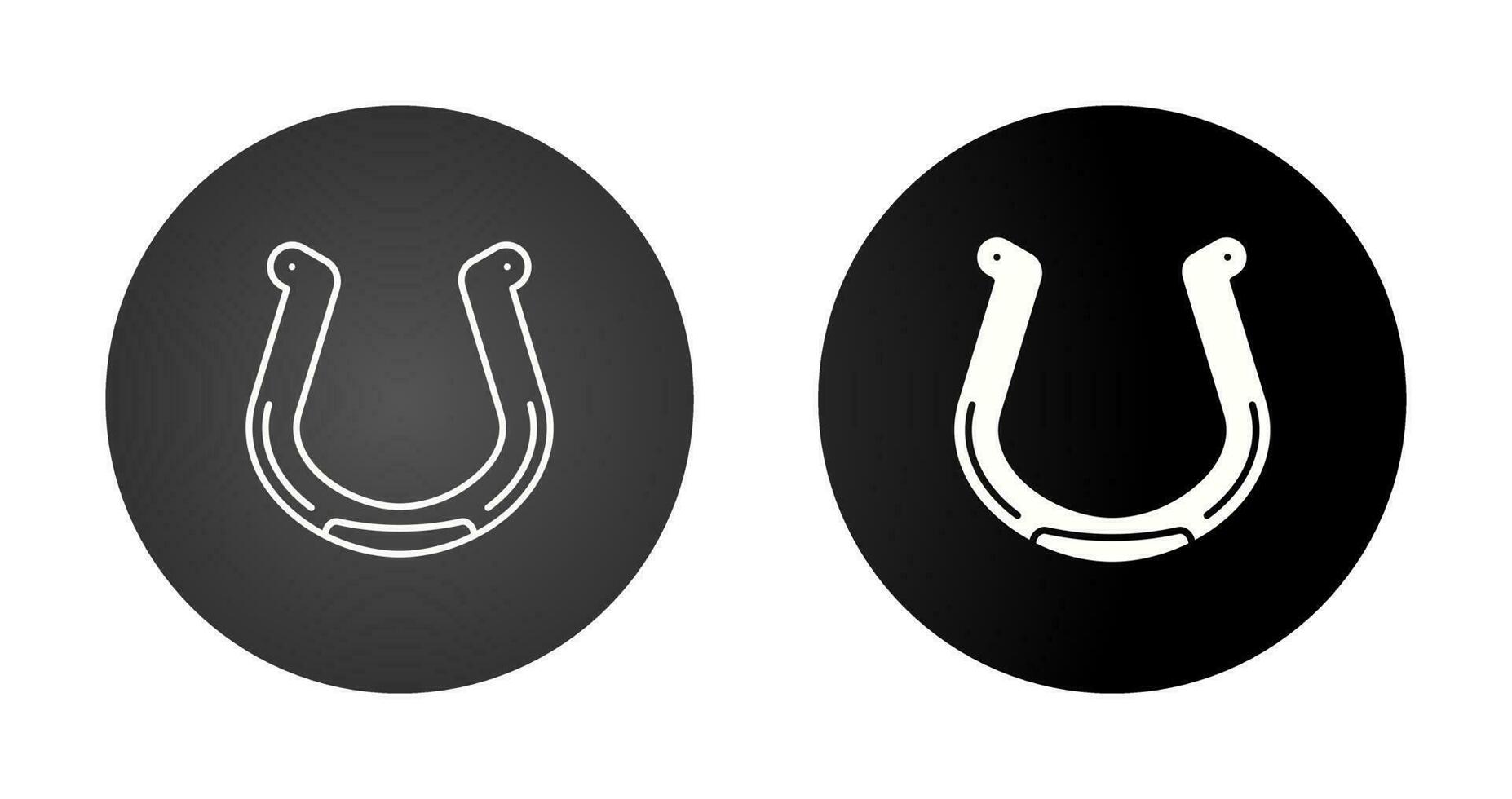 Horseshoe Vector Icon