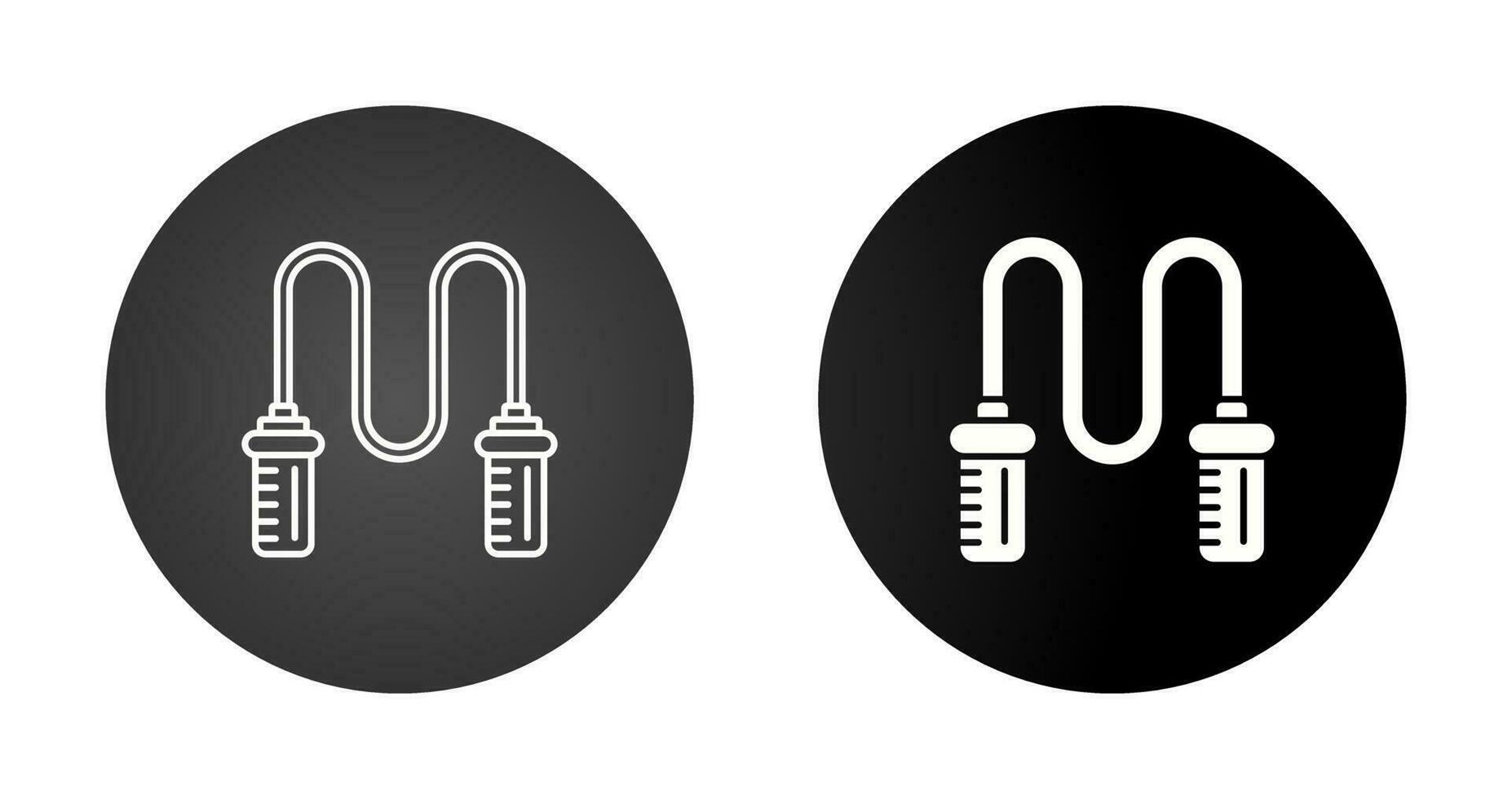 Jumping Rope Vector Icon