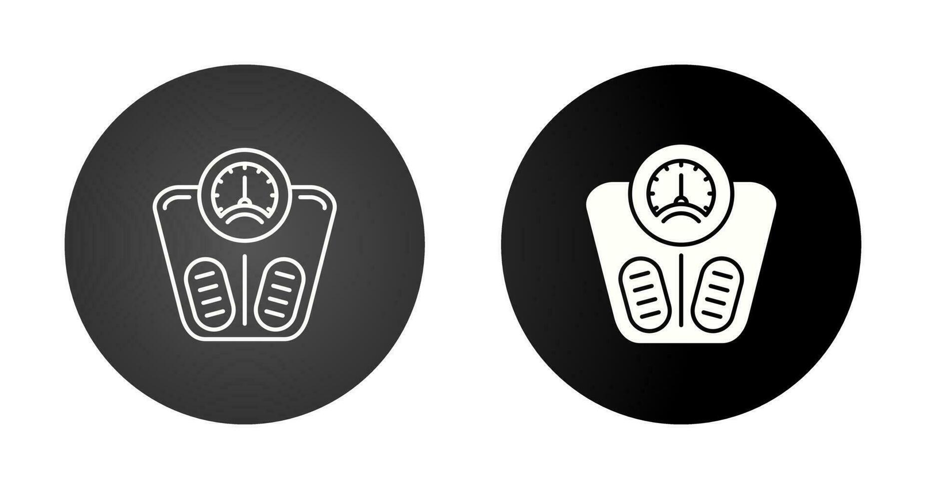 Weight Scale Vector Icon