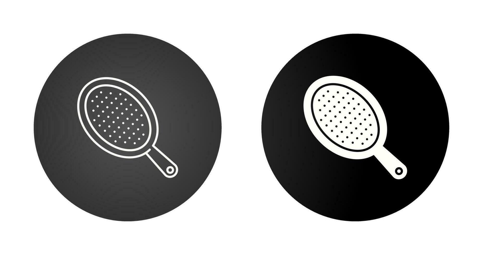 Hair Brush Vector Icon