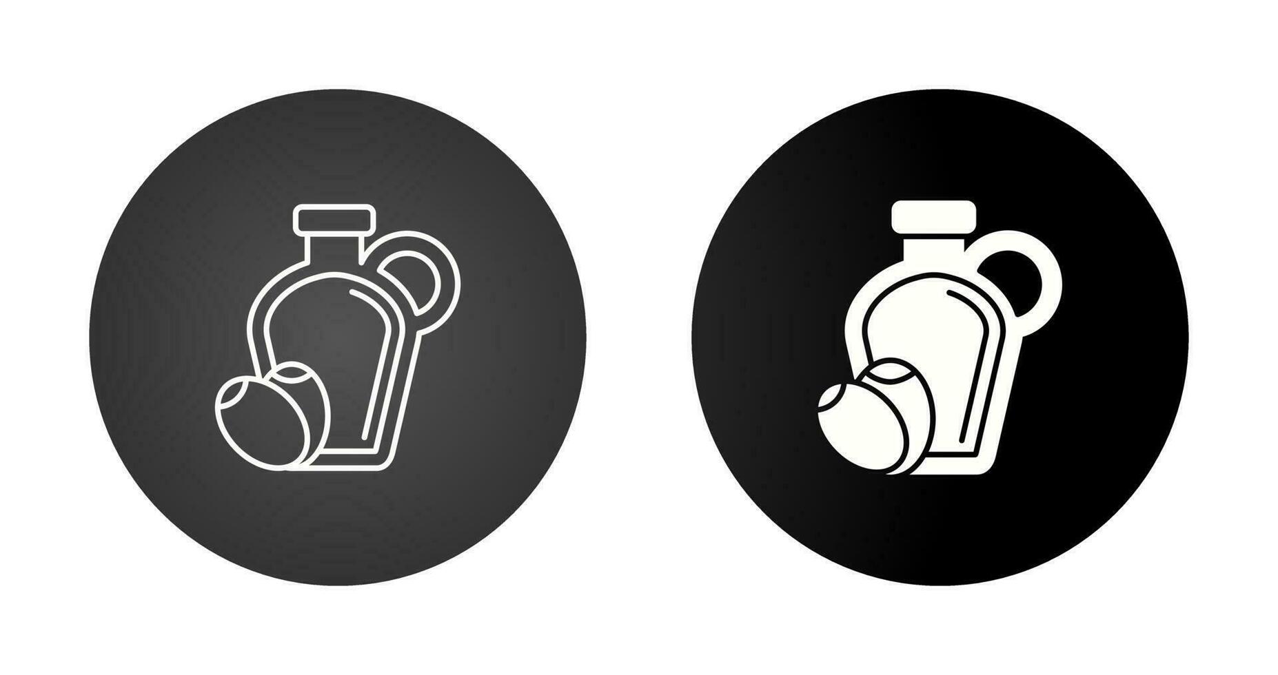 Olive Oil Vector Icon