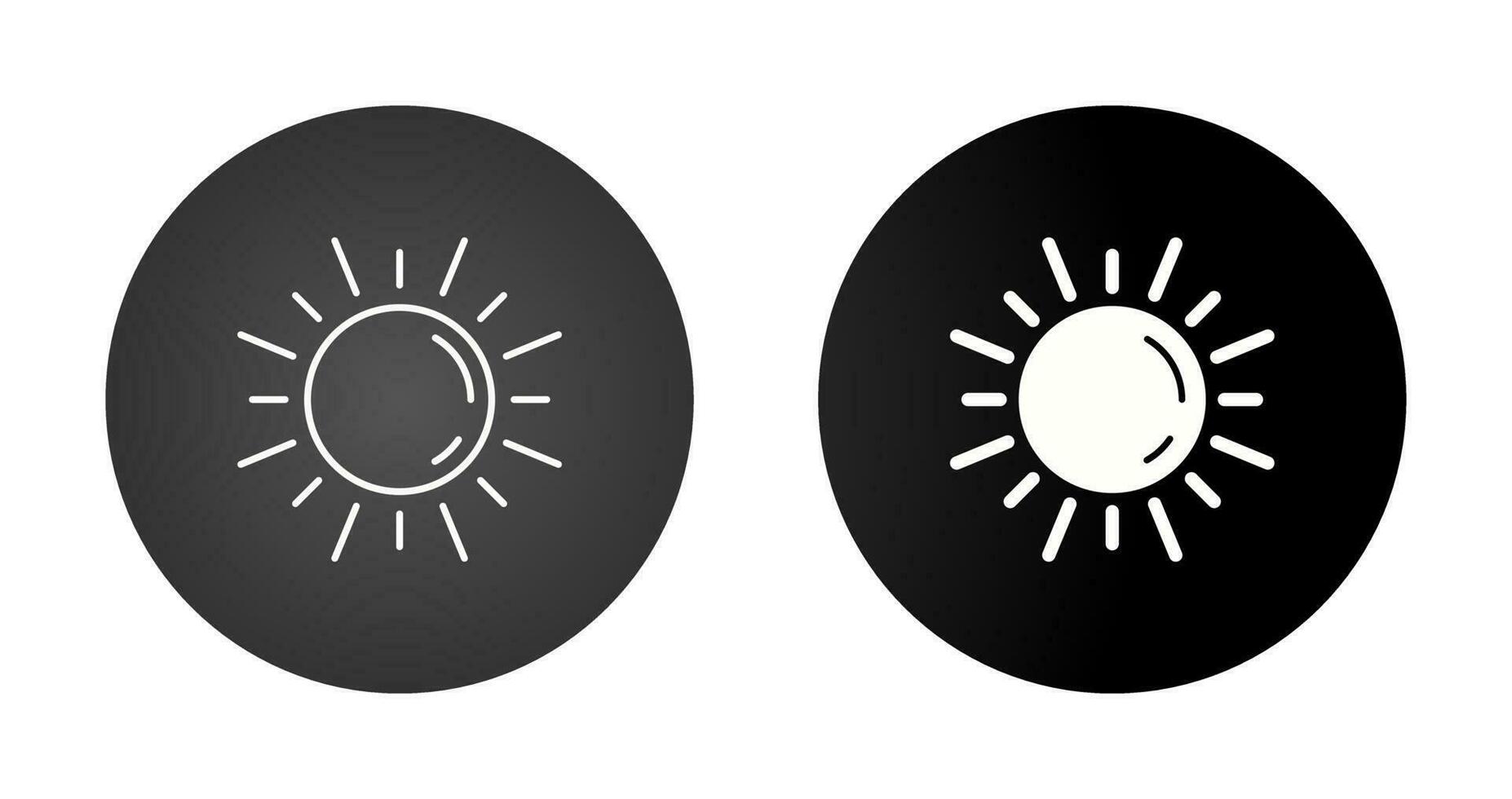 Sun Vector Icon
