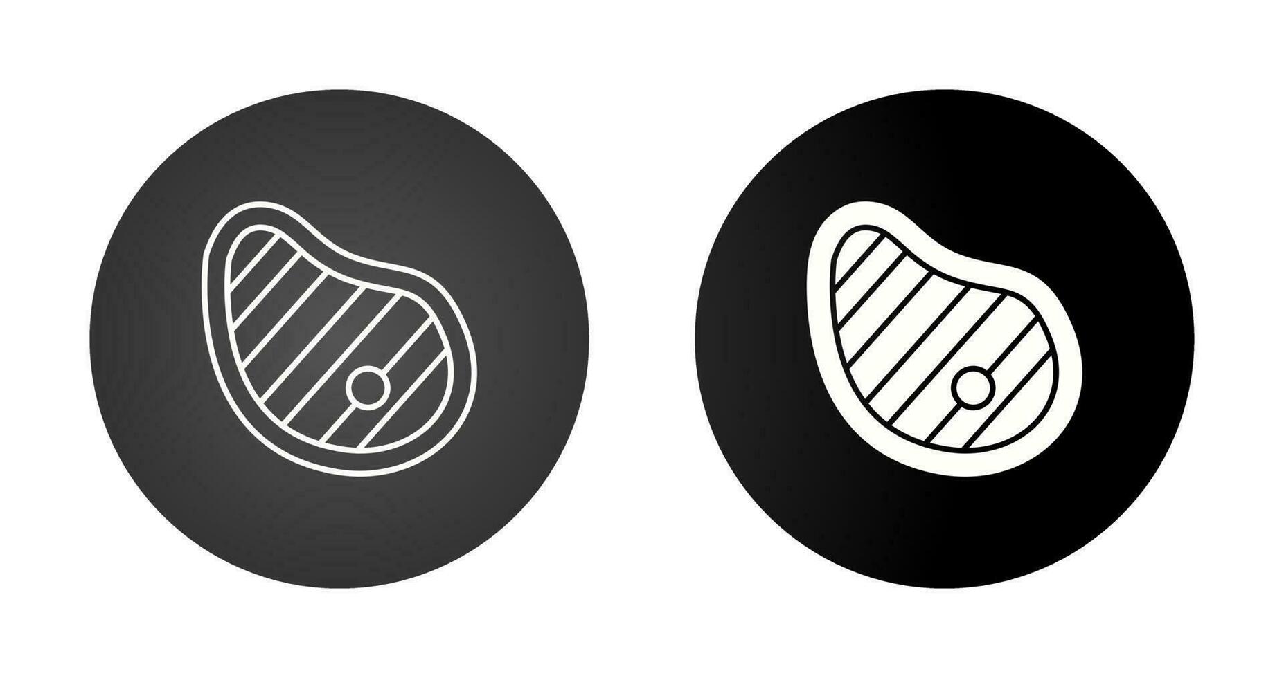 Steak Vector Icon