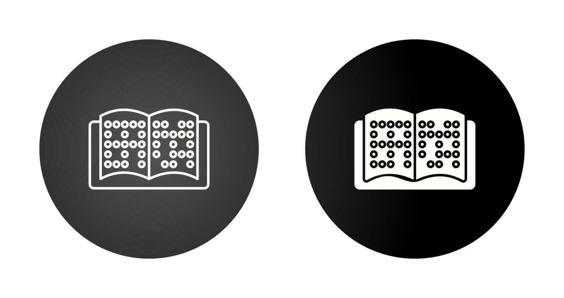Braille Vector Icon