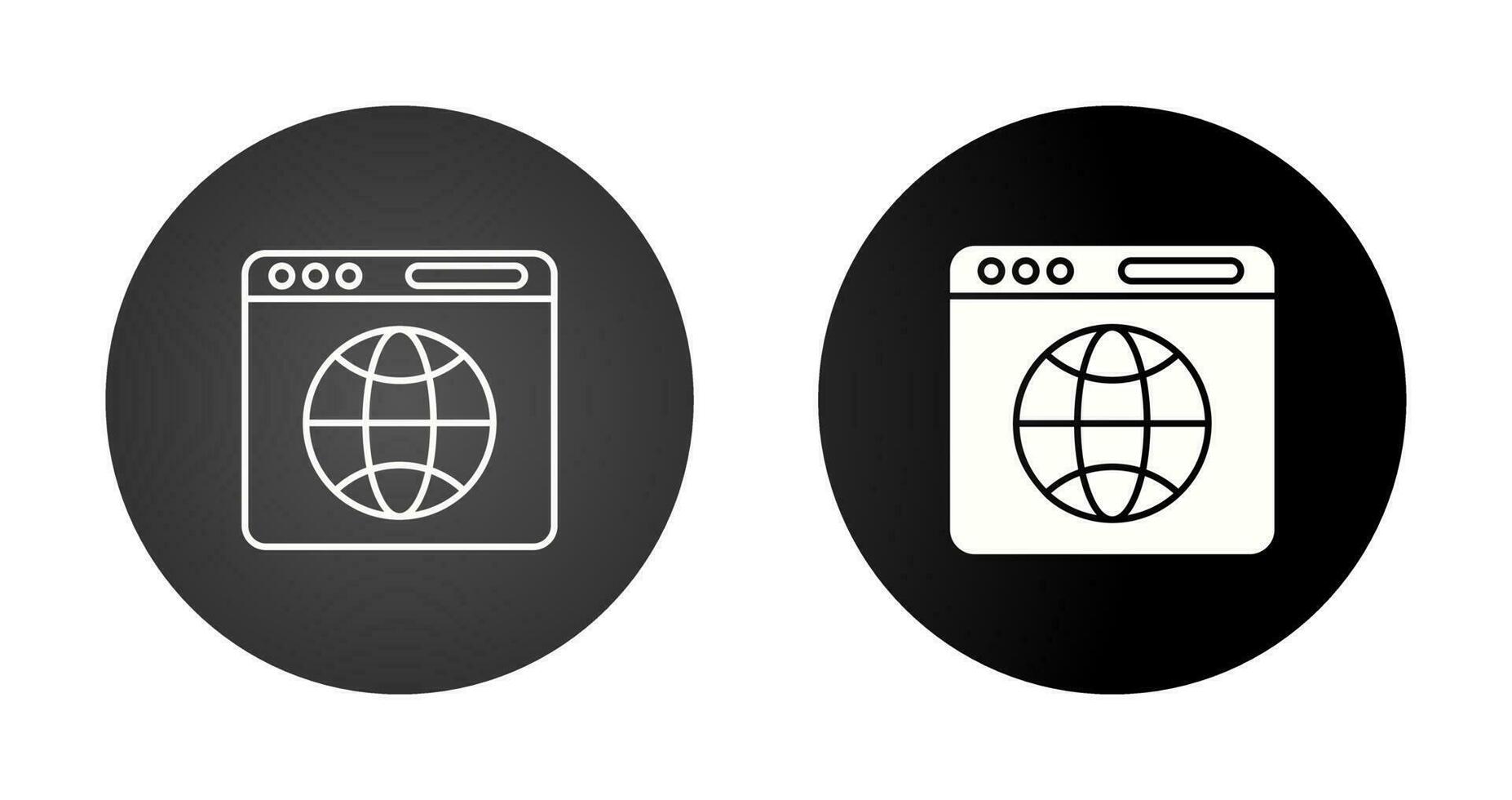 Browser Vector Icon