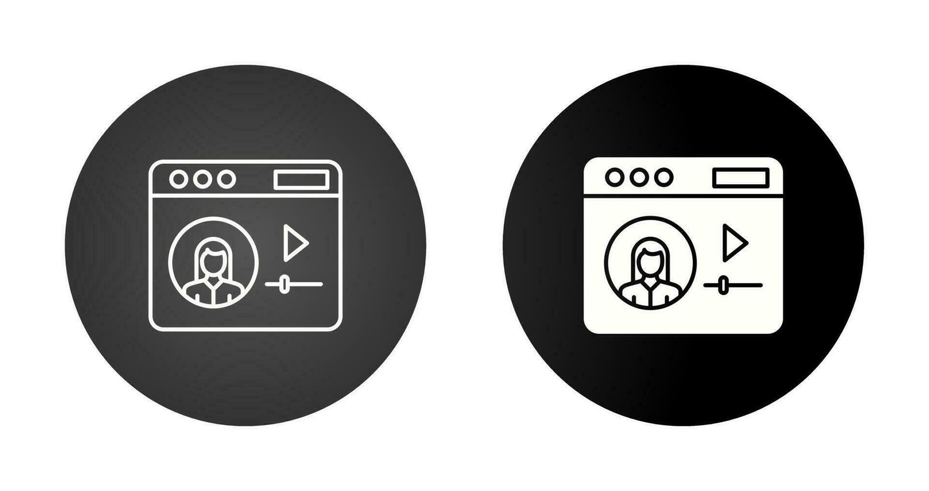 Video Tutorial Vector Icon