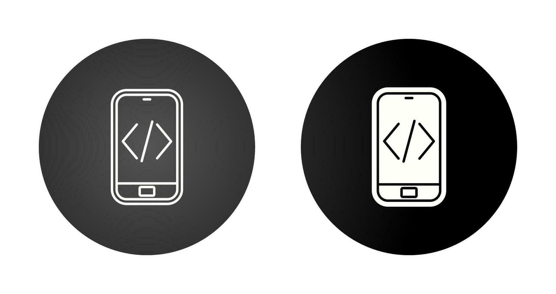 icono de vector de codificación