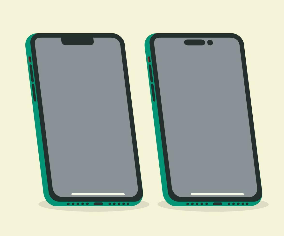 Illustration Iphone for Mockup vector