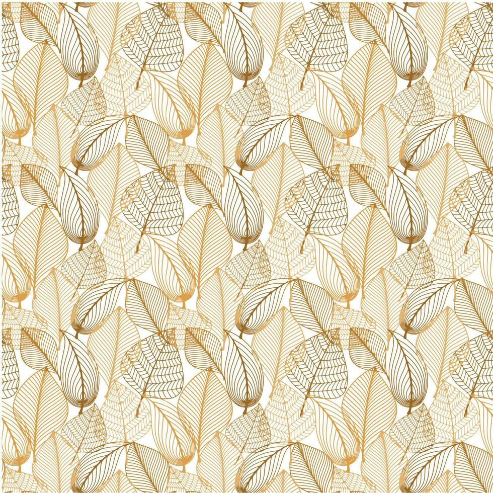 seamless pattern with leaves, seamless Background with leaves vector