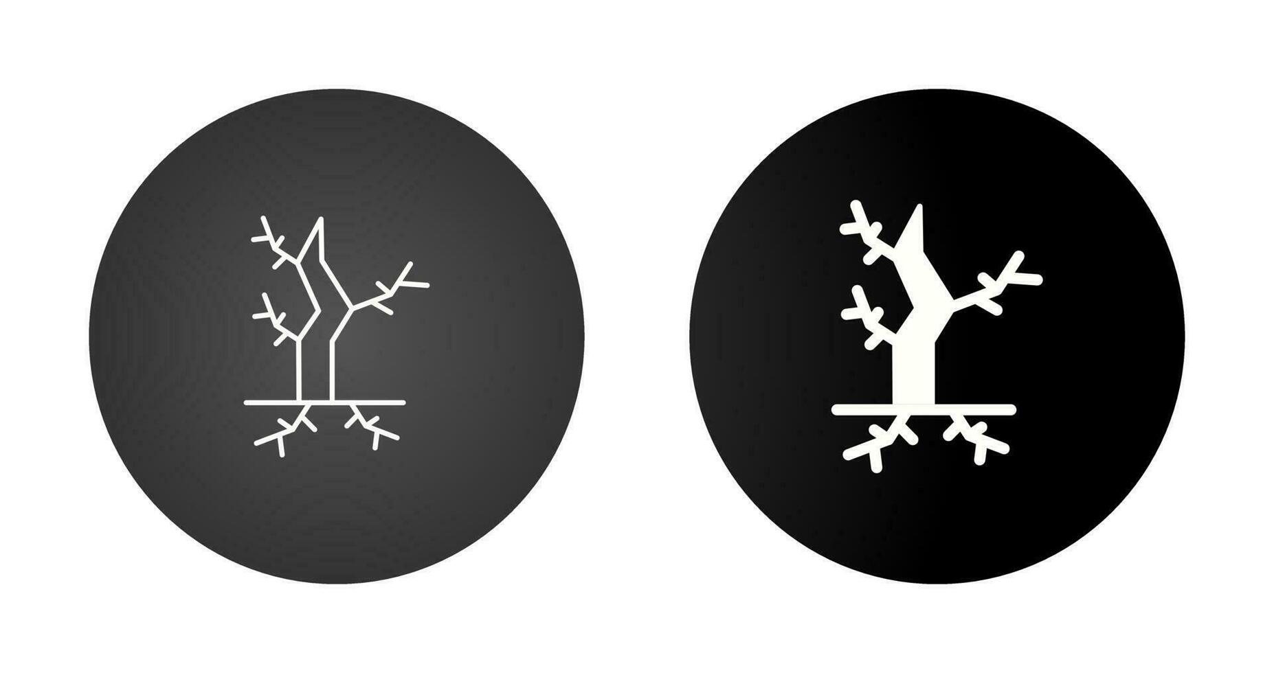 Dead Tree Vector Icon