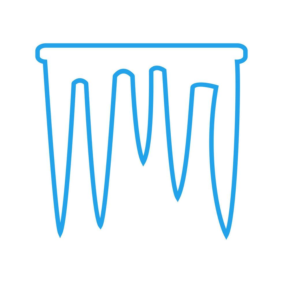 Icicles Vector Icon