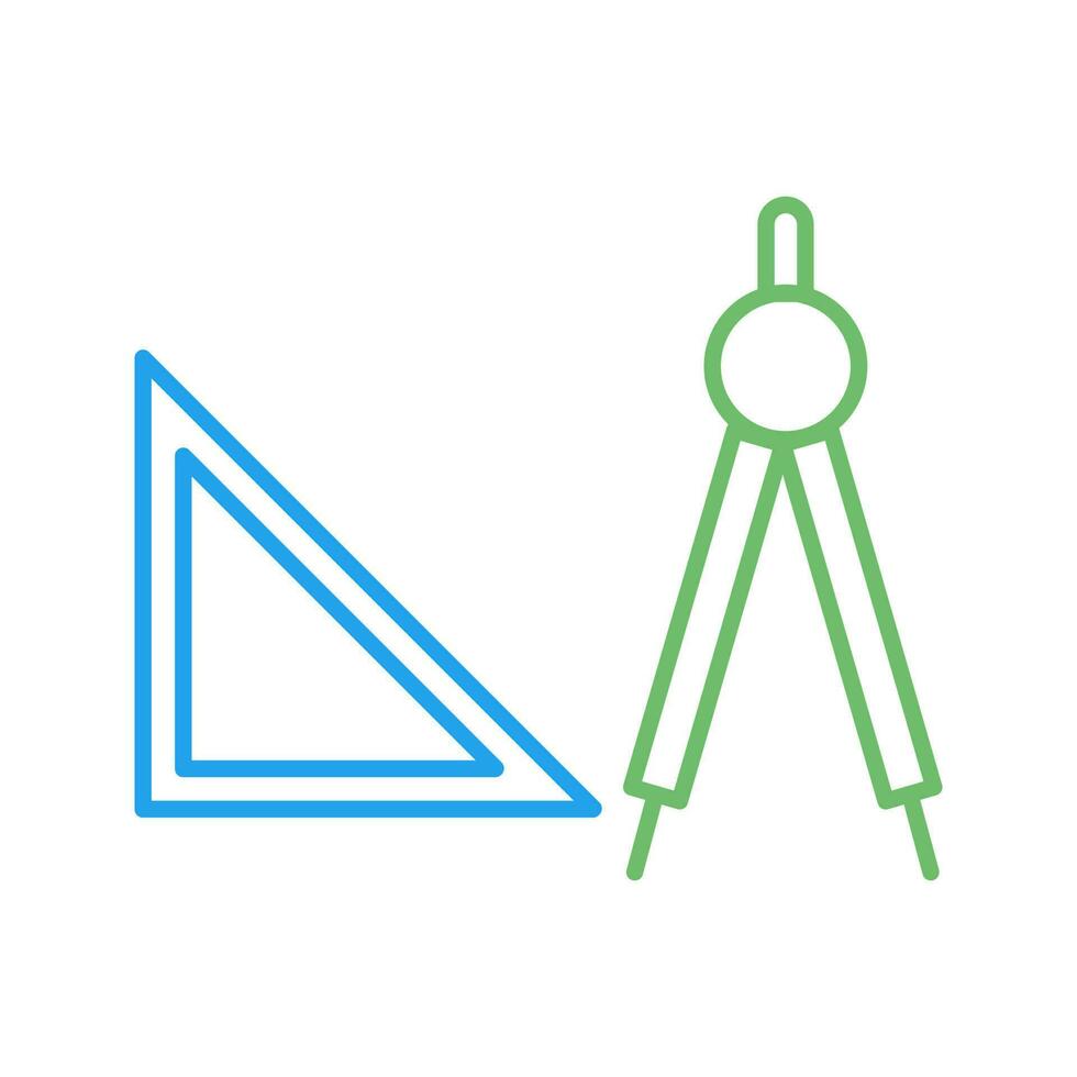 Geometry Tools Vector Icon