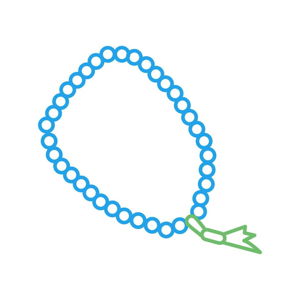 Prayer Beads Vector Icon