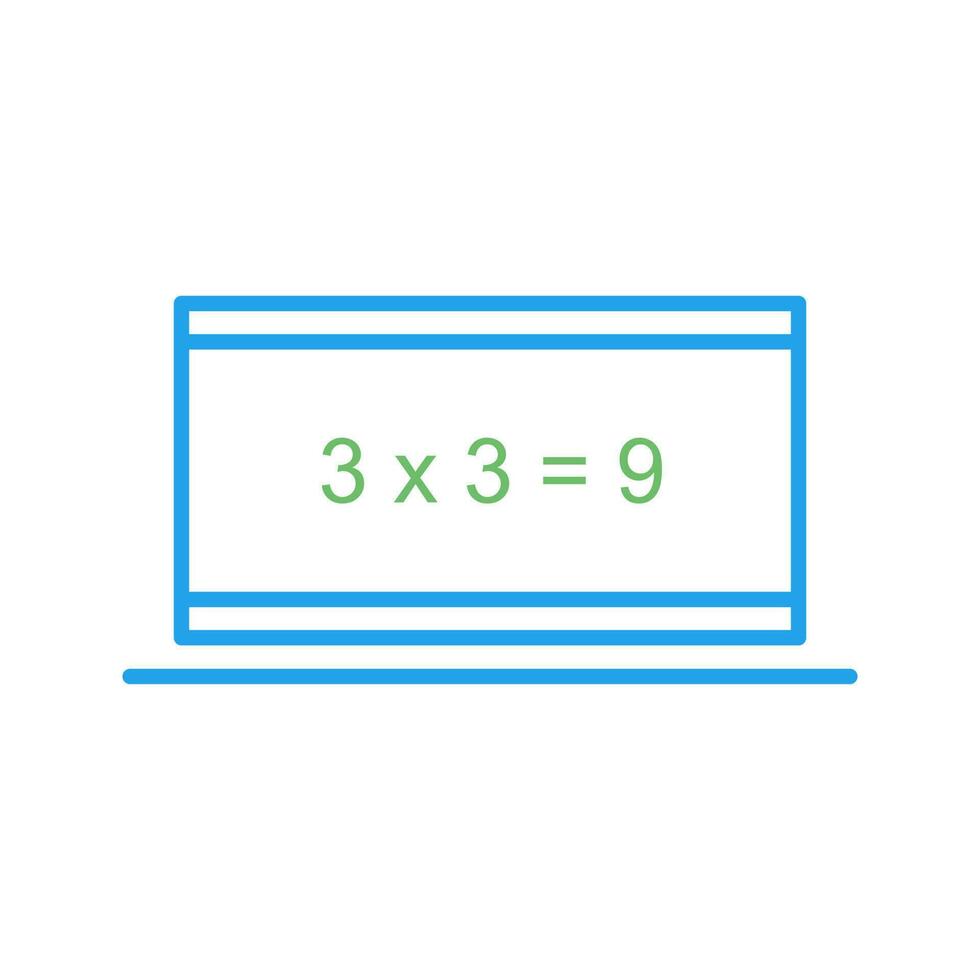 Online Calculation Vector Icon