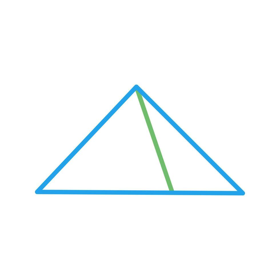 Pyramid Vector Icon