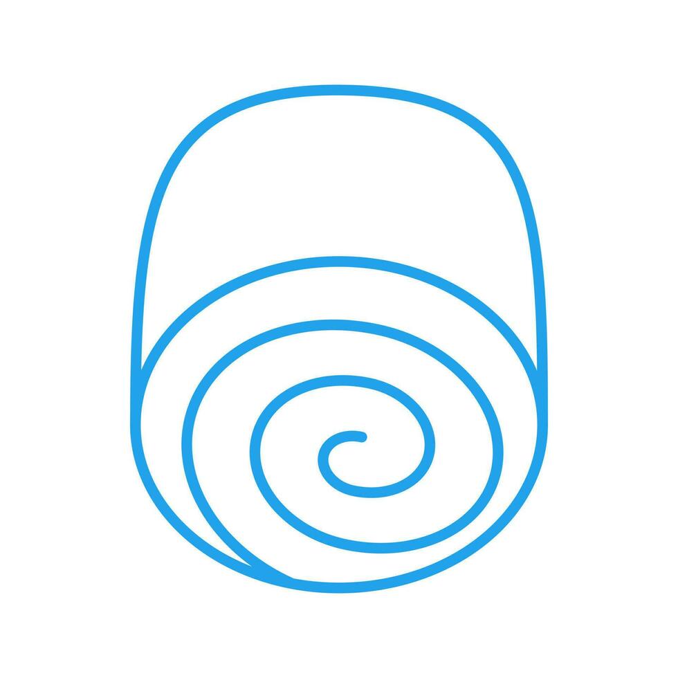 Swiss roll Vector Icon