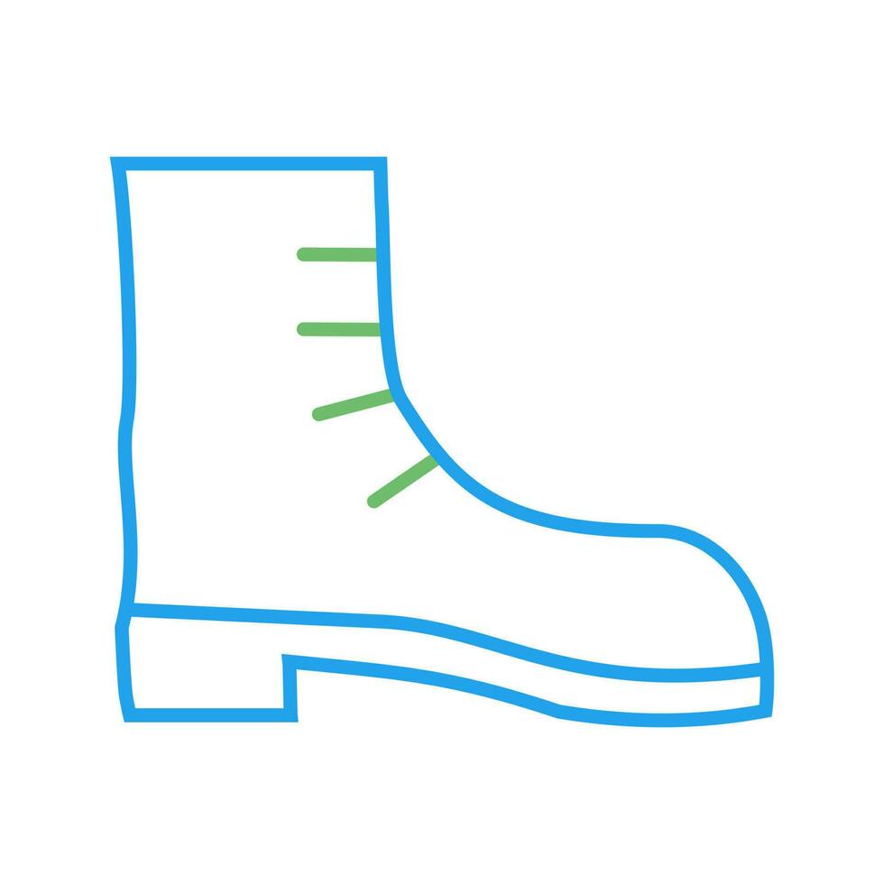 Camping Boot Vector Icon