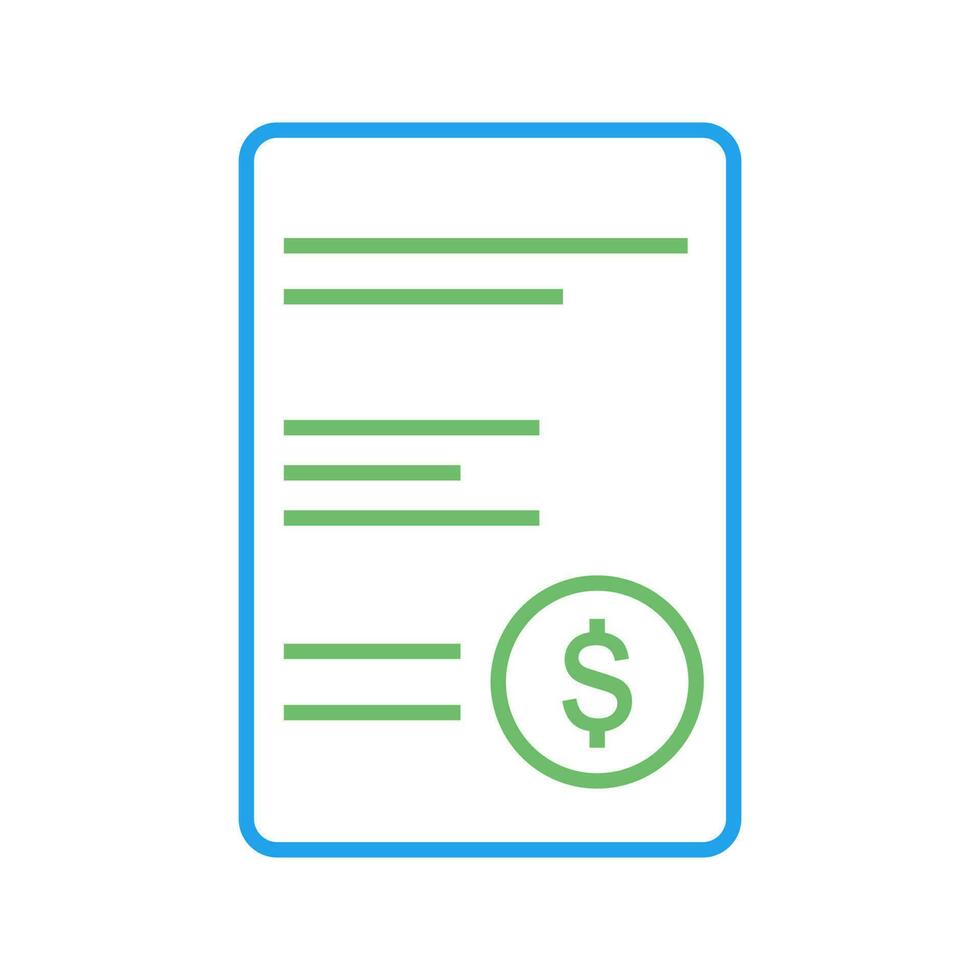 Invoices Vector Icon