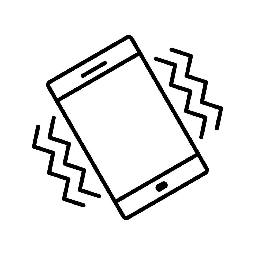 Vibration mode Vector Icon