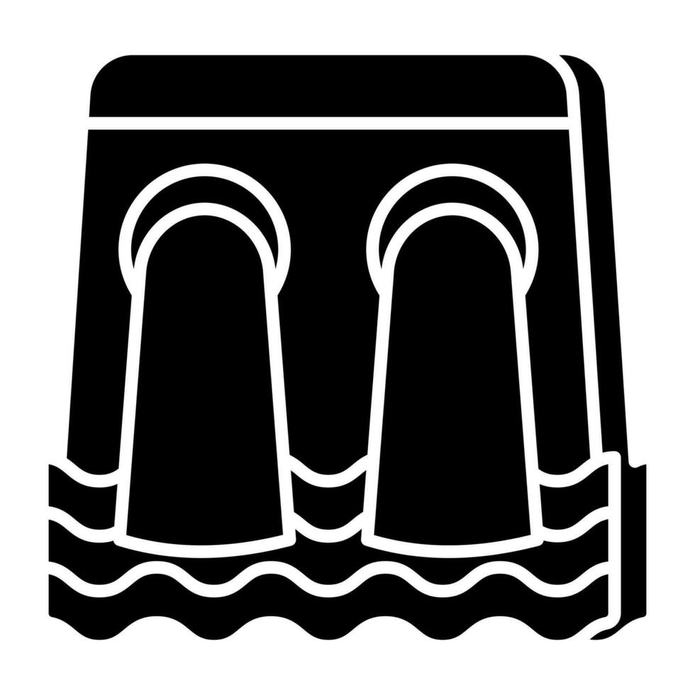 Premium download icon of wastewater vector