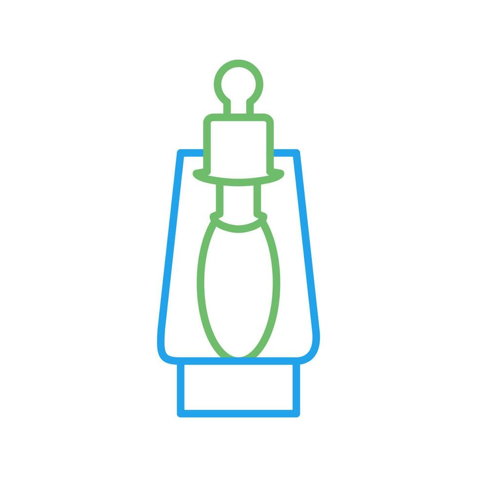 Oil Lamp Vector Icon