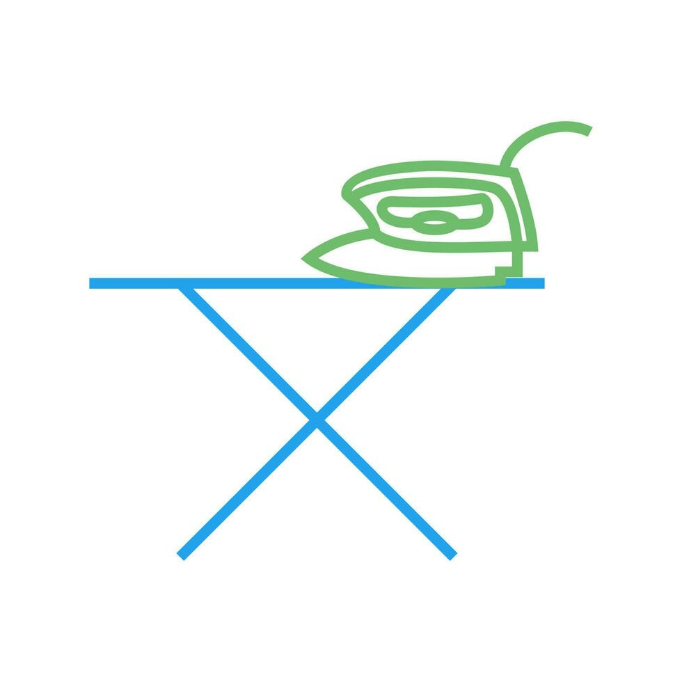 Iron Stand Vector Icon
